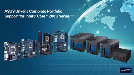 ASUS stellt vollständige Portfolio-Unterstützung für die Intel® Core™ 200S Serie vor