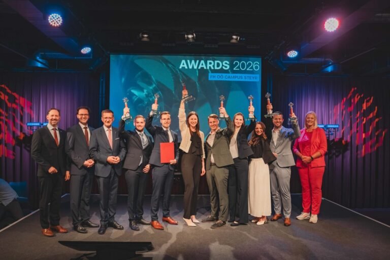 Awards 2026: 17 Absolvent*innen am Campus Steyr ausgezeichnet